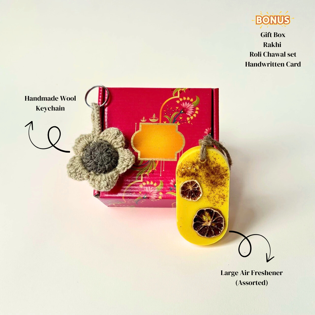 Small Surprise Gift Box - Air Freshener + Keychain
