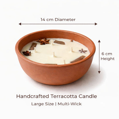 Bayaar XL | 100% Soy Wax Candle | 5 and 7 wick | Cinnamon Vanilla