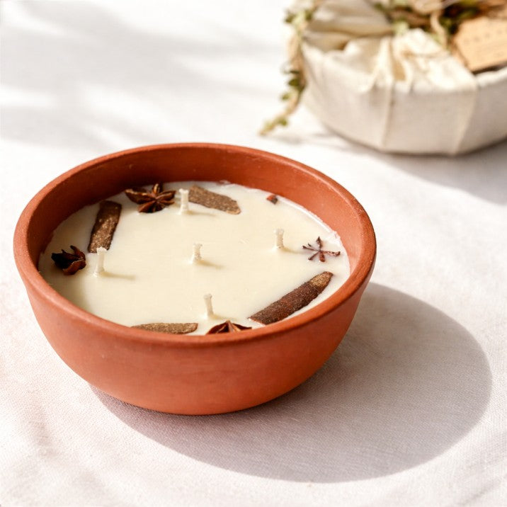 Bayaar XL | 100% Soy Wax Candle | 5 and 7 wick | Cinnamon Vanilla