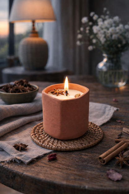 Bayaar | 100% Soy Wax Candle | Hand poured | Cinnamon Vanilla