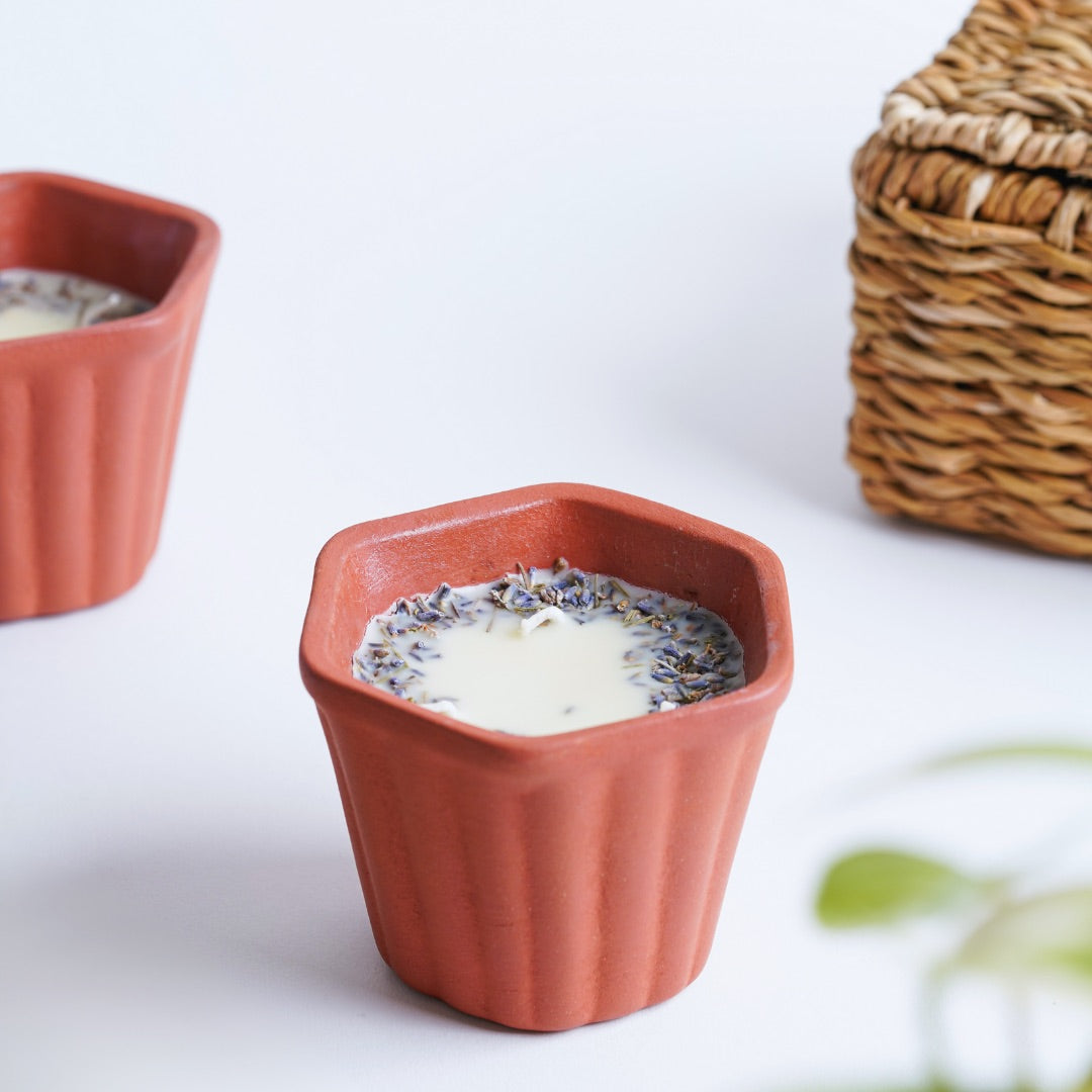 Relaxing Lavender Candle | Soy Wax 3 Wick | Valentine Gift