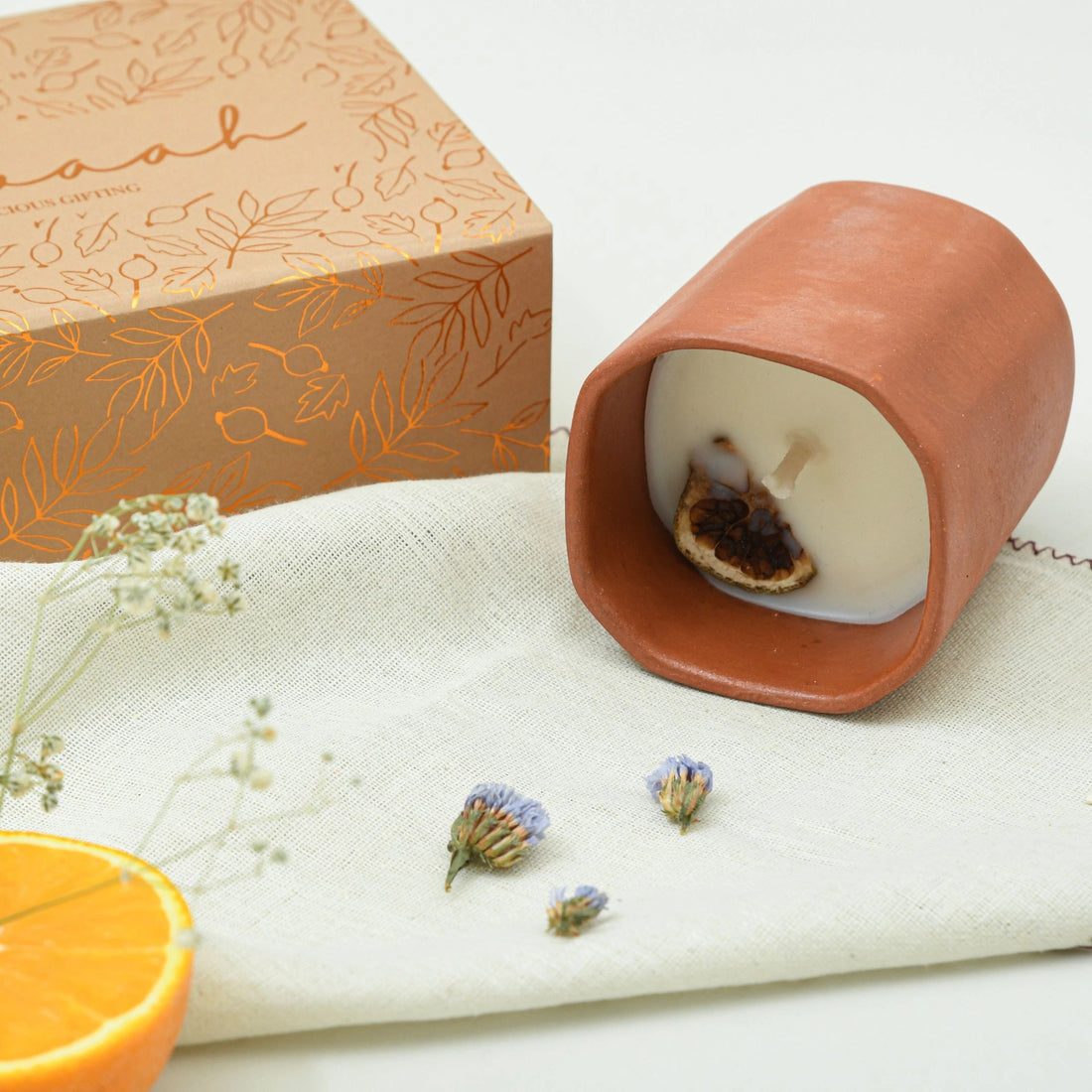 Narangi Candle Soy Wax Tropical Citrus Summer