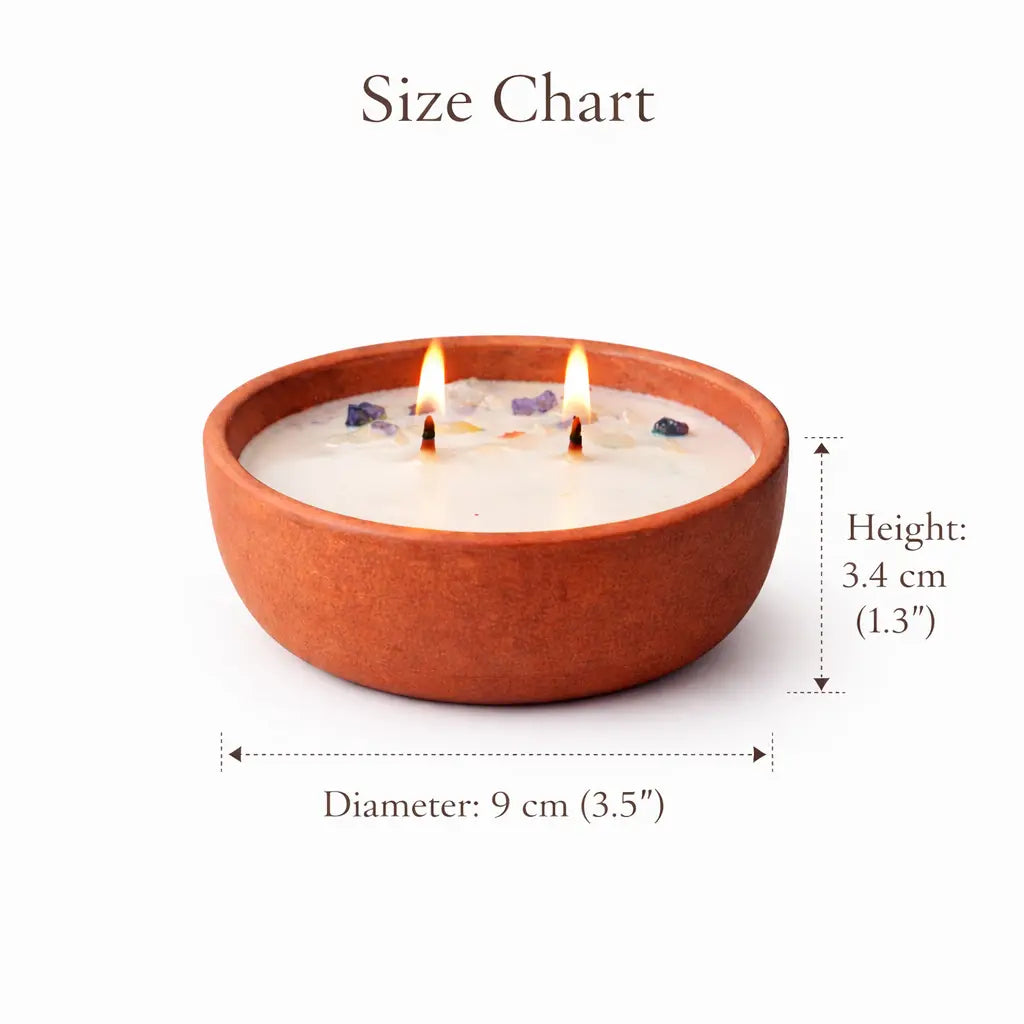 Nalika - Citronella Peppermint Mosquito Repellent Candle | Natural Soy Wax