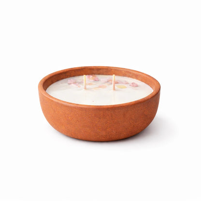 Vrindavani - Citronella &amp; Basil Mosquito Repellent Candle | Natural Soy Wax