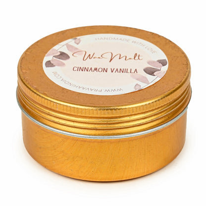 Cinnamon Vanilla Wax Melt Beads  | Handmade in Pure Soy Wax