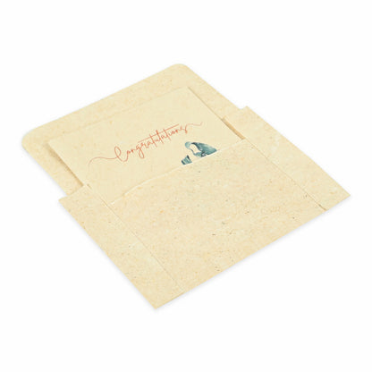 Samudra Hemp Paper Gift Cards | Set of 5 Cards and Envelopes