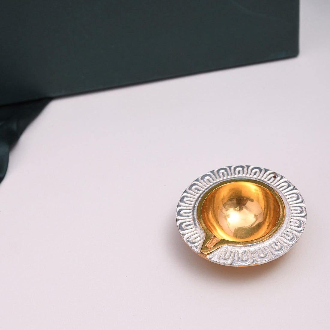 Pravaah Solid Brass Diya, Diwali essentials, available in sets