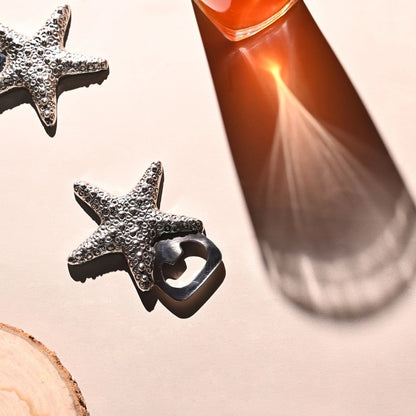 Meen (Starfish) Brass Bottle Opener | Made in Solid Brass | Bar Accessories