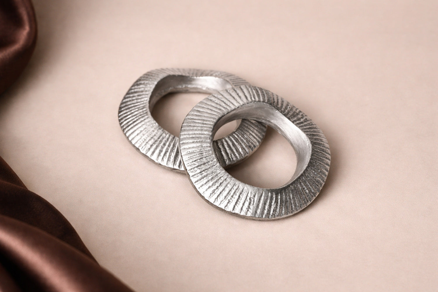 Gehna Napkin Rings | Brass Table Decor | Handcrafted in Small Batches