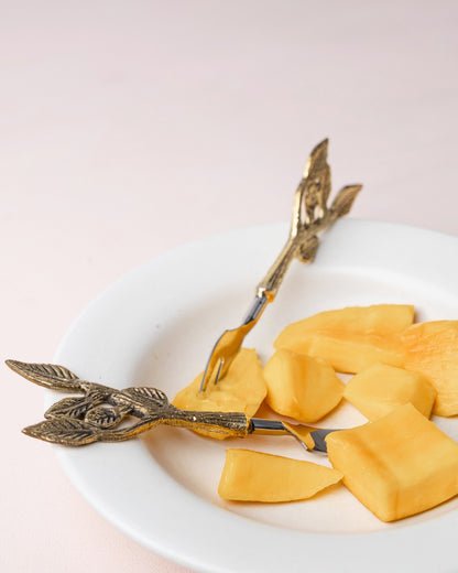 Patram Brass Fruit Forks