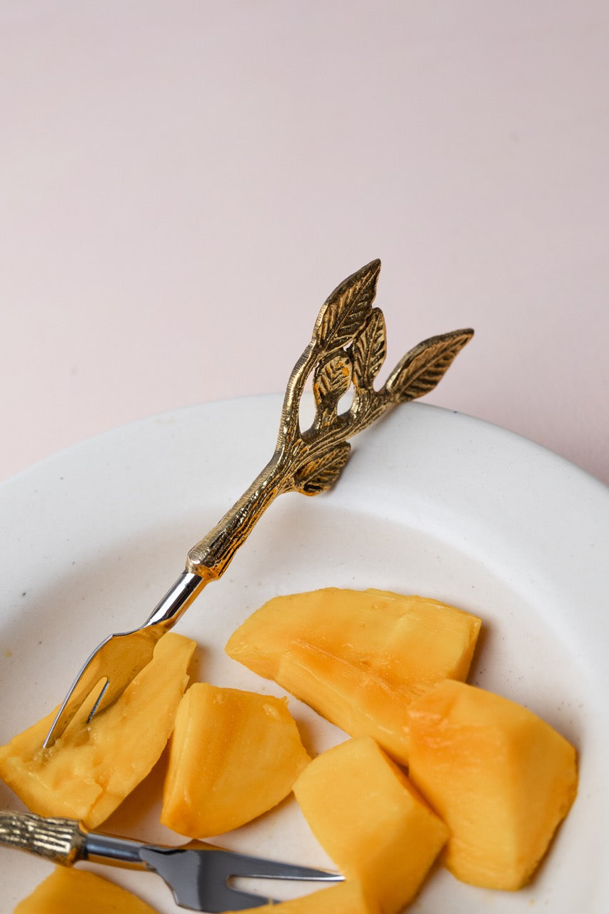 Patram Brass Fruit Forks