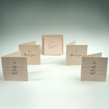 Load image into Gallery viewer, Uttarakhand Hemp Paper Gift Cards | Set of 5 Cards and Envelopes

