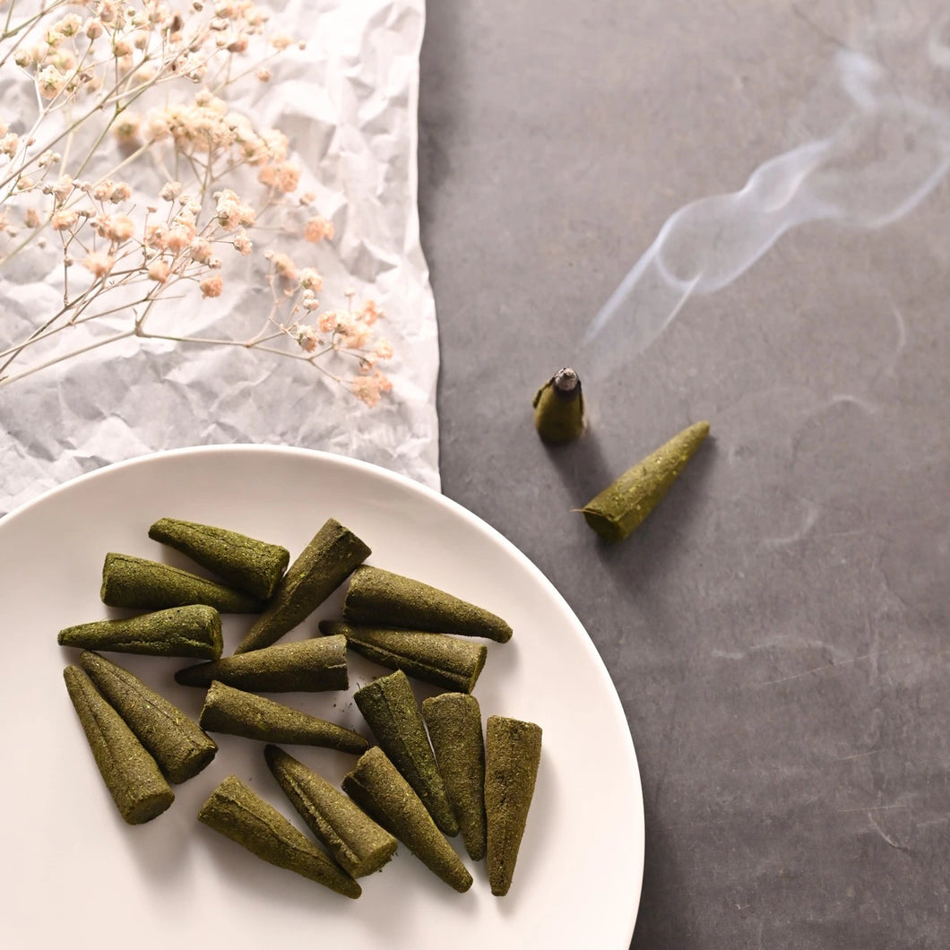 Itminaan Hand Rolled Incense Cones | Relaxation