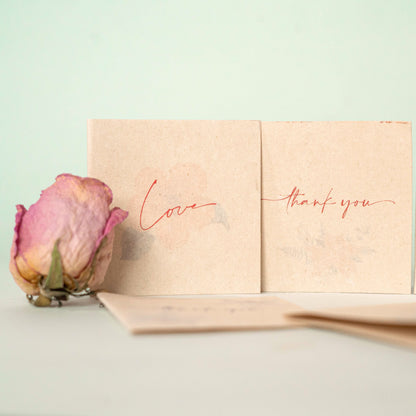 Eco-Friendly Love Gift Cards | Valentine Gift