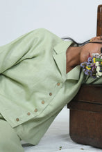 Load image into Gallery viewer, Summer Hemp Shirt | Breazy Fabric | Sustainable Living | Pistachio
