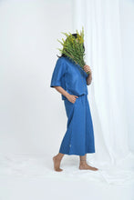 Load image into Gallery viewer, Pure Hemp Shirt | Relaxed Fit | Versatile Wear | Blueberry
