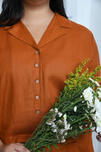Load image into Gallery viewer, Comfort Fit Hemp Shirt | Limited Edition Rust Color
