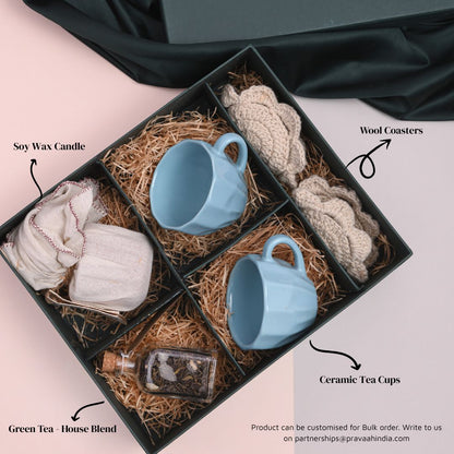 Tea for Two | Luxury Handmade Rakhi Gift Hamper