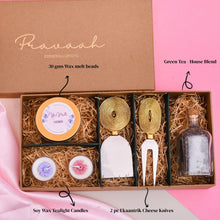 Load image into Gallery viewer, Chhaaya - Eco-Conscious Gift Hamper with Tea, Light &amp; Brassware
