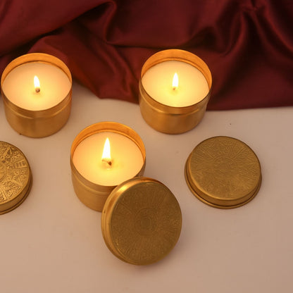 Limited Edition Heritage Box – Handcrafted Brass Candle Gift Set