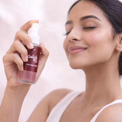 Pure Rose Water | Preservative-Free | Romantic Self-Care Gift