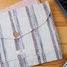 Load image into Gallery viewer, Kese Laptop Sleeve | Hemp Cotton Blend | Washable | Fits 11”-13” screen laptops
