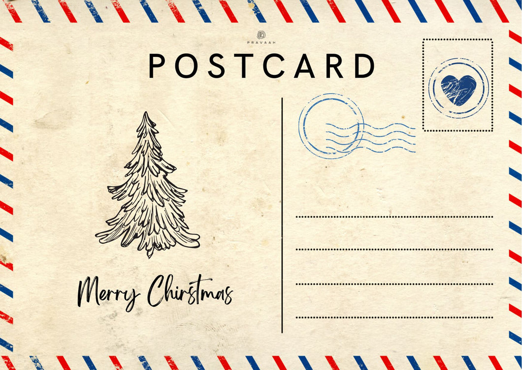 Christmas Card | Card with Hand Written Note (Cannot be Bought Separately)