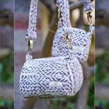 Load image into Gallery viewer, Kys Handwoven Bag | Vegan | Purple
