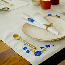 Load image into Gallery viewer, Aaral Table Linen Set | Pure Hemp | Table Runner, Napkins and Placemats | LIMITED EDITION
