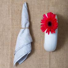 Load image into Gallery viewer, Hemp Cotton Dinner Napkins | Jacquard weave | Set of 2/4/6
