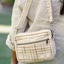 Load image into Gallery viewer, Pai Handbag with 2 zips | Detachable Strap | Vegan Bag
