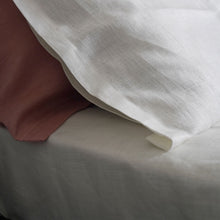 Load image into Gallery viewer, Shwet - Pure White Hemp Bedsheet Set
