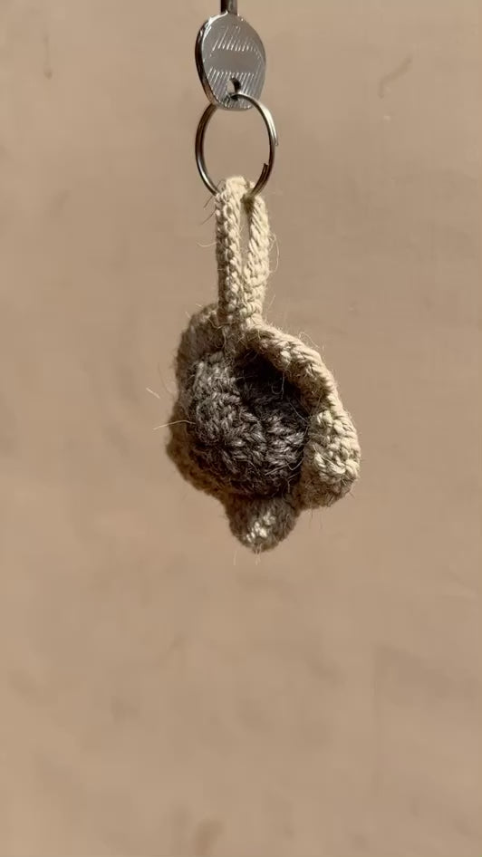 Kusum Keychain | Made in Wool