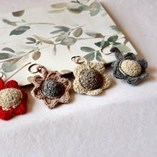 Load image into Gallery viewer, Kusum Keychain | Made in Wool
